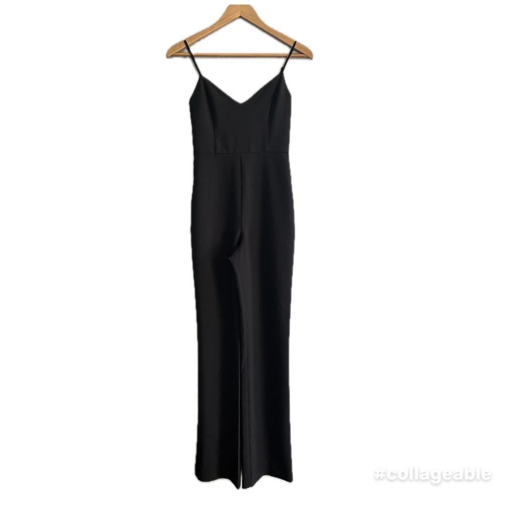 Lovers + Friends Black Wide Leg Jumpsuit